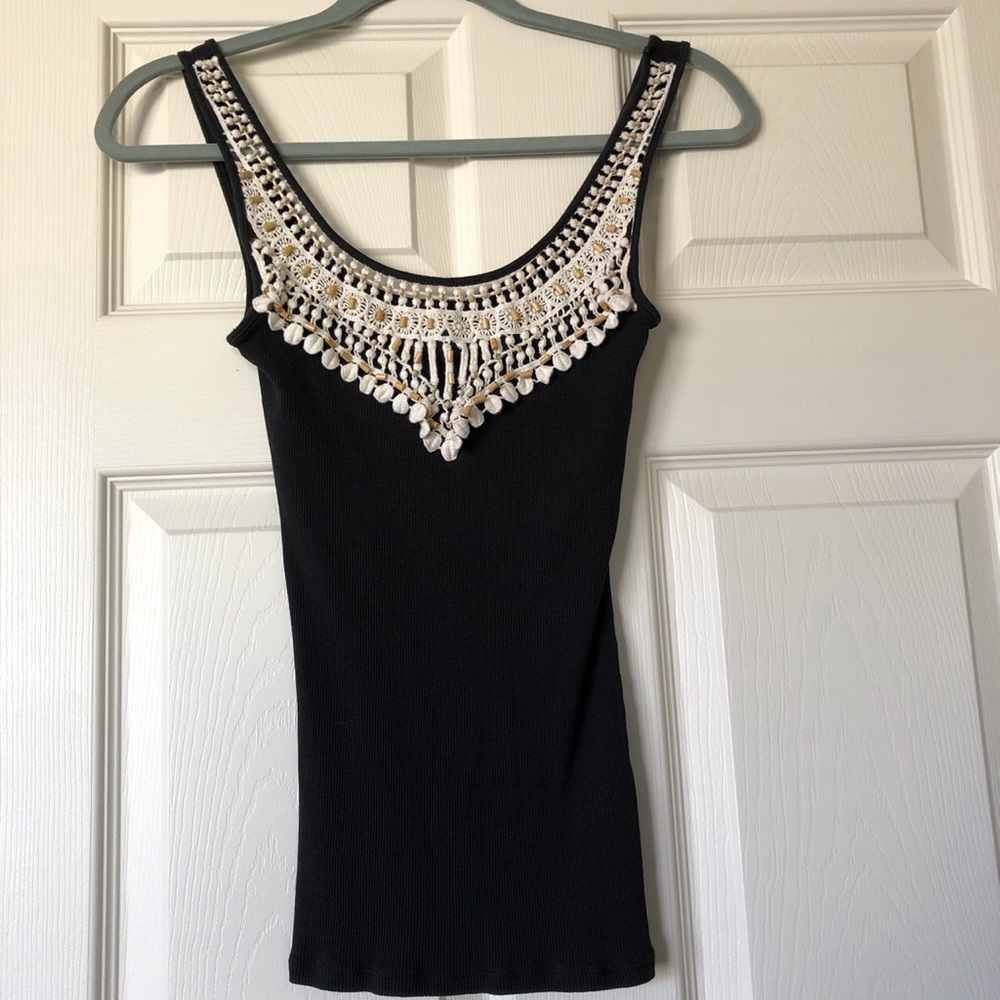 Victoria’s Secret Tee Shop Beaded Tank Top XS